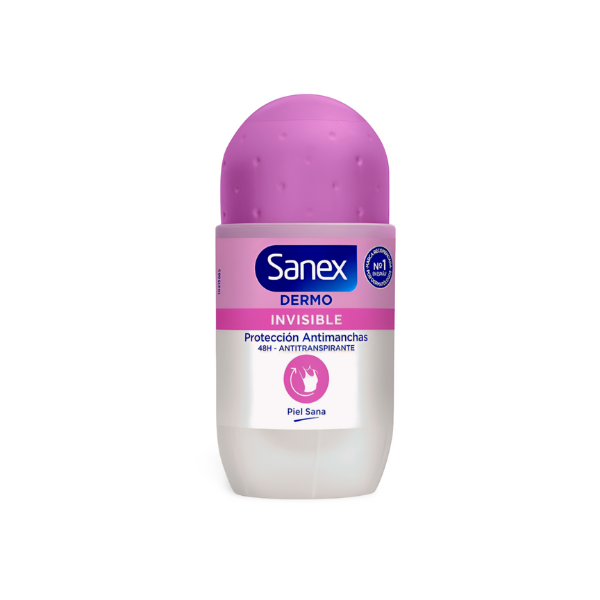 Sanex desodorante roll on Dermo Invisible 50ml