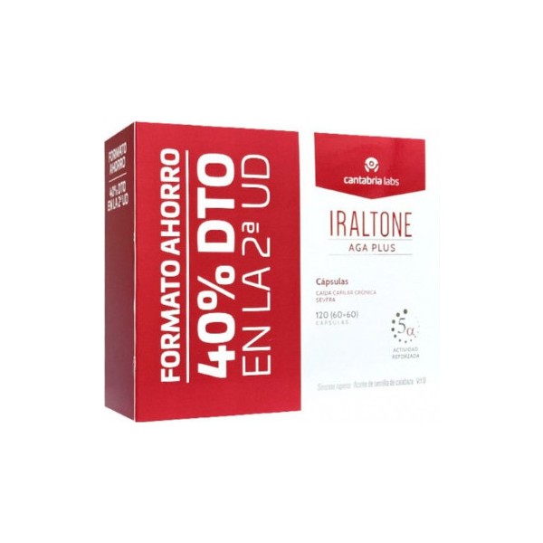 Iraltone Aga Plus 2x60 Capsulas Promo