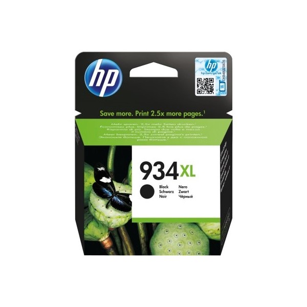 Hp cartucho 934xl negro